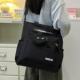 Student crossbody bag boy handbag high school student leisure commuter handbag junior high school student canvas tutoring bag