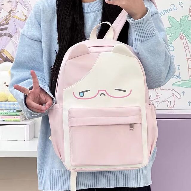 Japanese KT cat cute large capacity student backpack