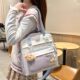 Japanese versatile high-looking single shoulder crossbody bag ins college style soft girl girl bag large capacity backpack