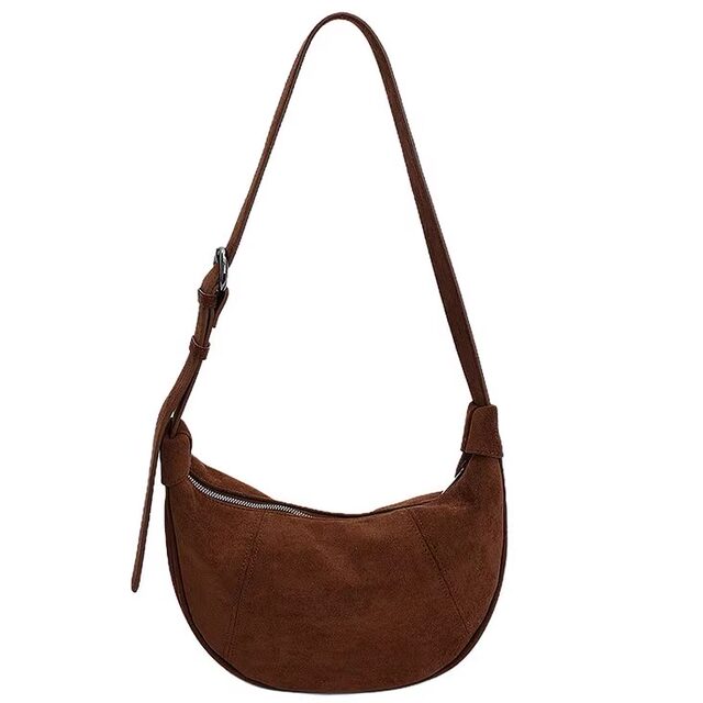 Bag women's crossbody bag 2025 new autumn and winter style large capacity niche design high-end retro single shoulder dumpling bag