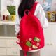 Japanese ins style cute apple casual backpack