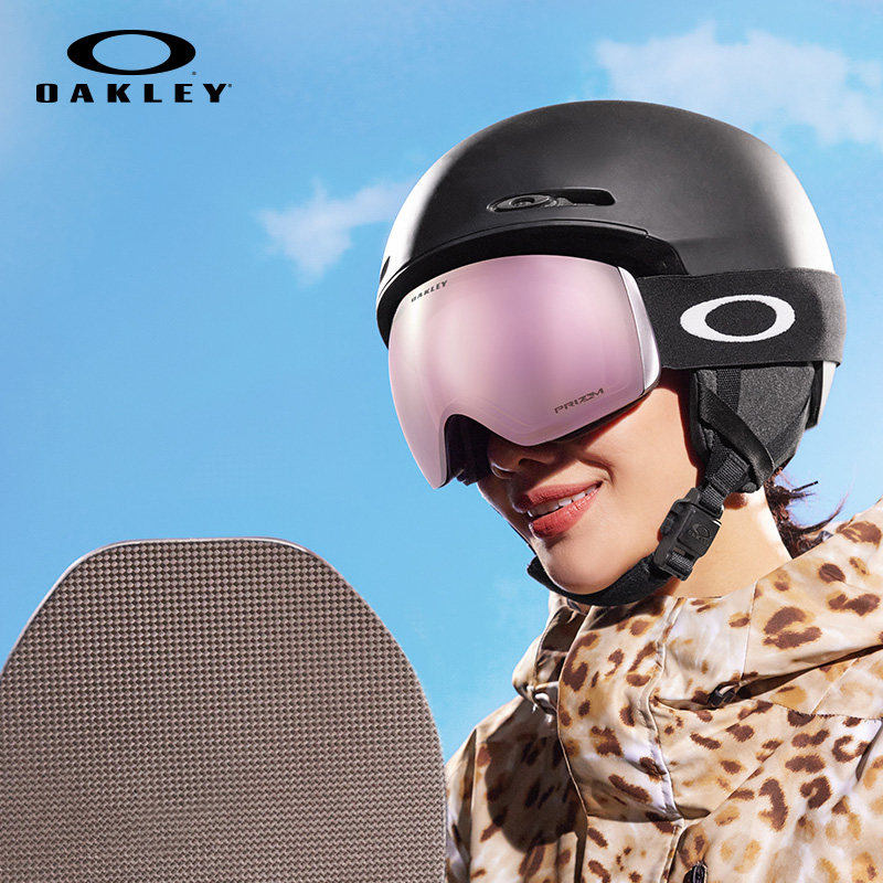 oakley欧克利谱锐智滑雪镜女飞行男 OAKLEY滑雪眼镜
