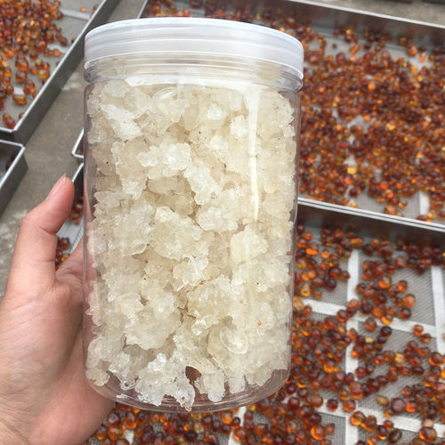 5+天然拉丝雪燕1斤植物燕窝拉丝桃胶皂角米伴侣 - 图0