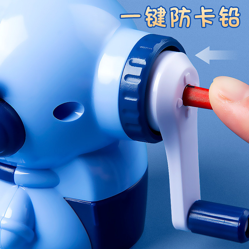 卷笔刀削笔器自动小学生专用转笔刀幼儿园小型卡通儿童多功能钻笔刀旋刨笔刀手摇男孩削笔刀削笔机绞笔铅笔刨_虎窝淘