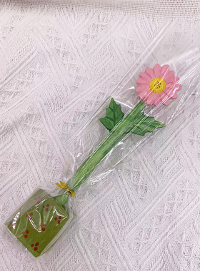 手工清新可爱木雕笔青木凡礼品