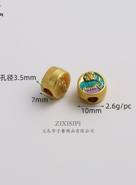 zixisipi合金材质质感高级吊坠