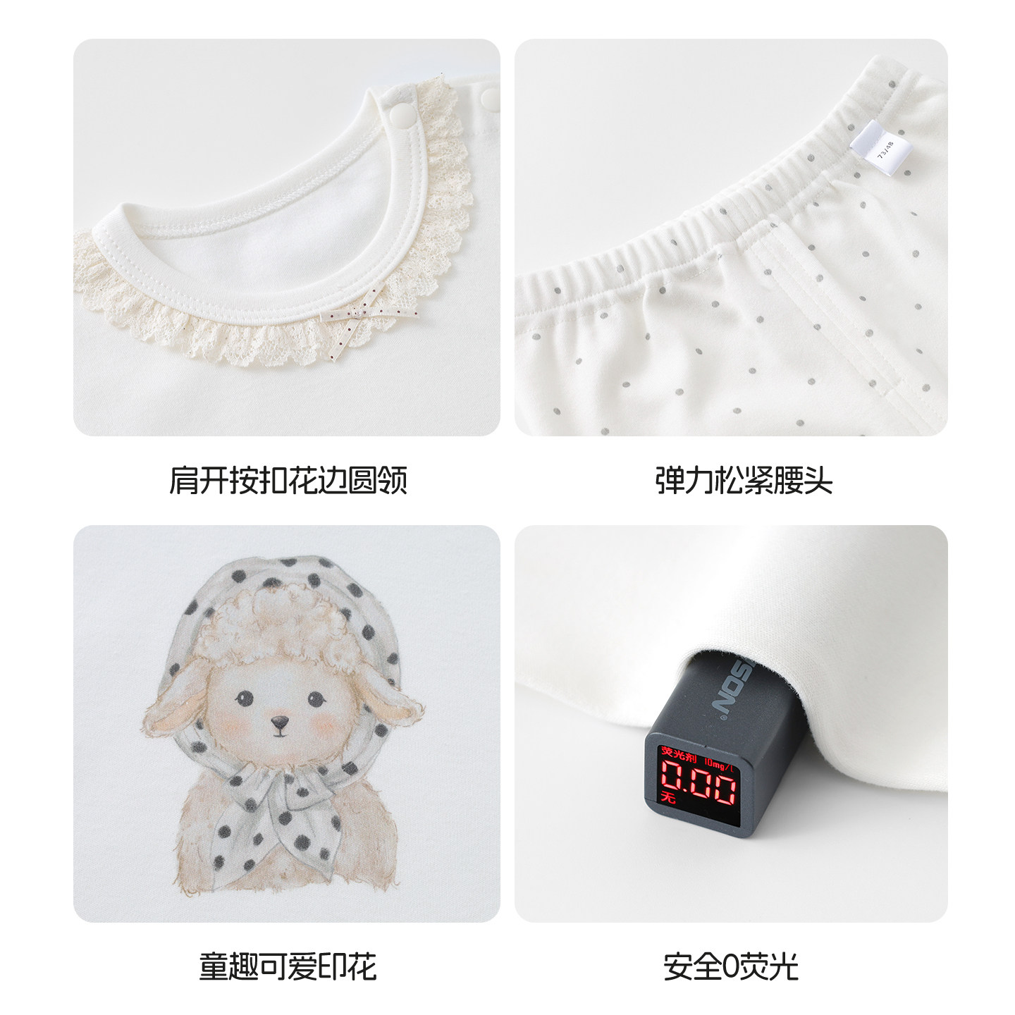 Spring and Autumn Baby Girl Long Sleeve Autumn Clothes and Autumn Pants Two-piece Set