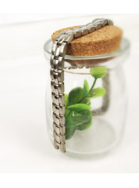 钛钢不生锈饰品刻字情侣手链