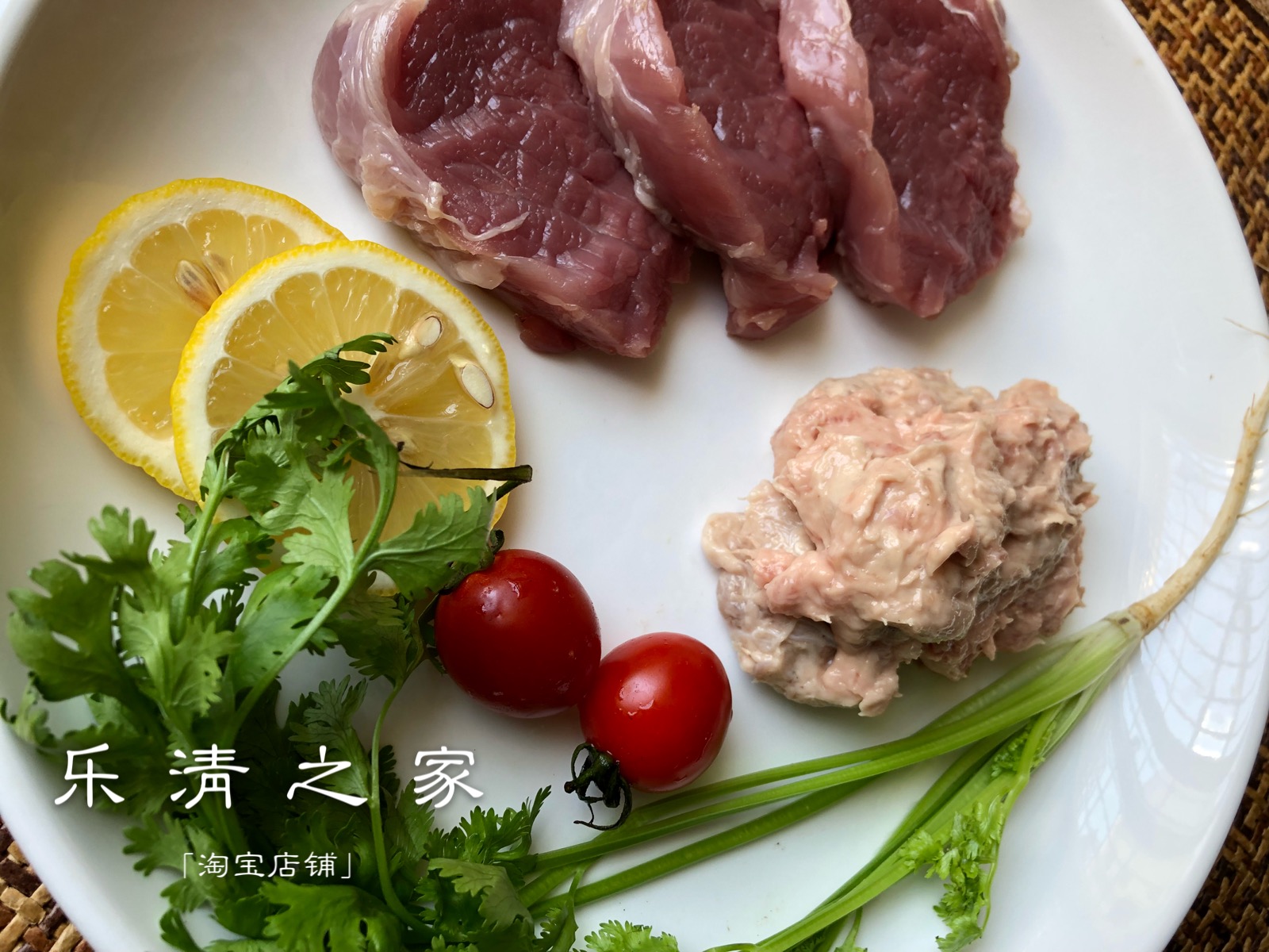 【瘦肉羹A】温州瘦肉羹猪肉丸猪生羹瘦肉丸500克食材乐清之家柳市 - 图1