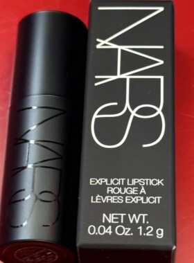 Nars/娜斯夏季敢欲唇膏口红黑圆管柔雾 863 803body heat小样1.2g
