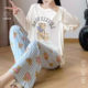 Pajamas modal ຂອງແມ່ຍິງພາກຮຽນ spring, summer ແລະດູໃບໄມ້ລົ່ນ