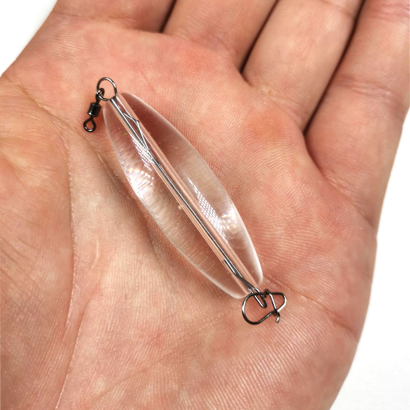 改装助投器 快挂子线助投 缓沉浮水助投器 304钢丝别针 3.2g 4.6g - 图1