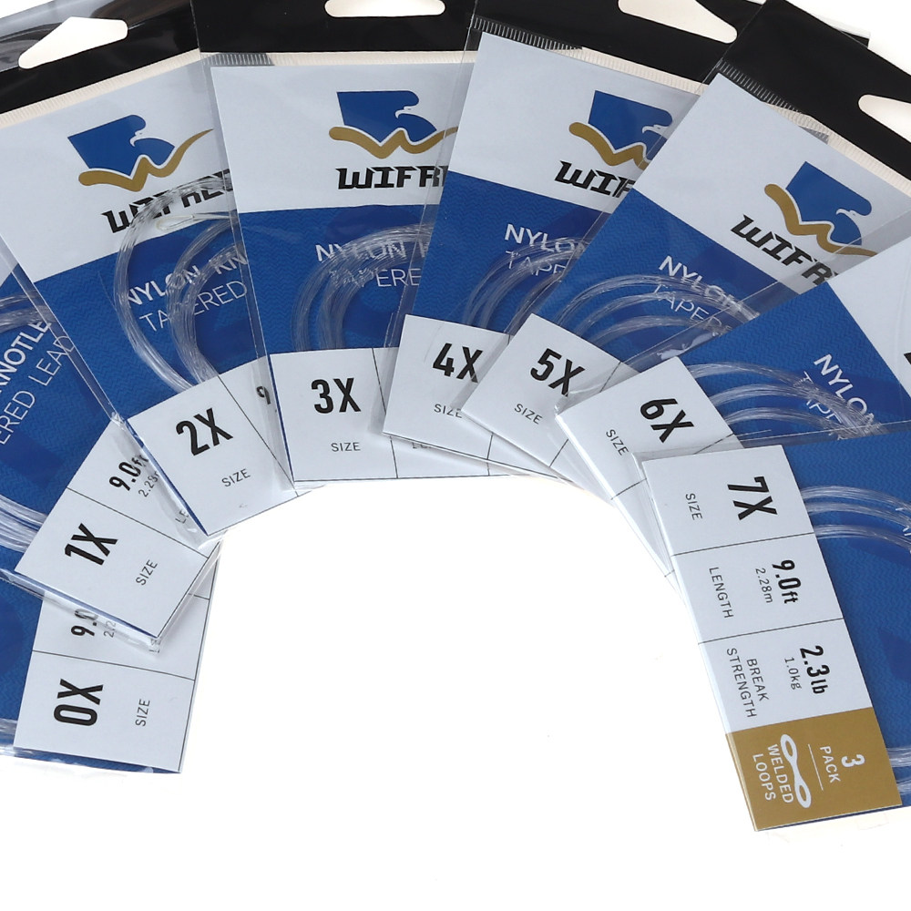 Wifreo带接头飞蝇飞钓变径前导线高强度飞钓子线3x4x5x飞钓前导线,淘宝优惠券,粉丝福利购,淘宝优惠卷