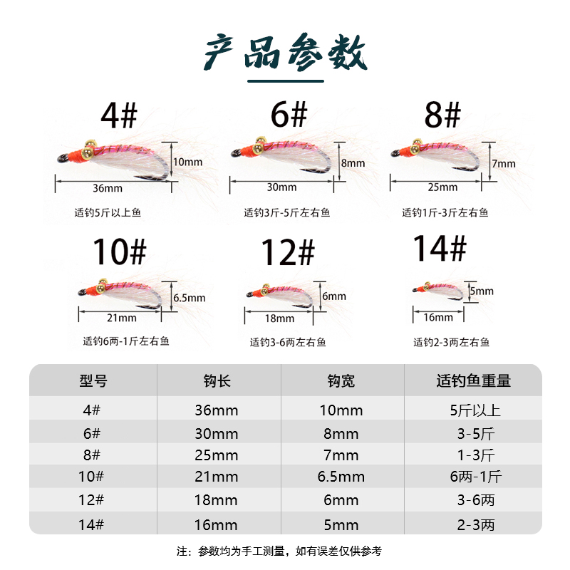 冰丝查理飞蝇钩 翘嘴红尾青梢专杀路亚仿真饵飞钓毛钩路亚假饵 - 图1