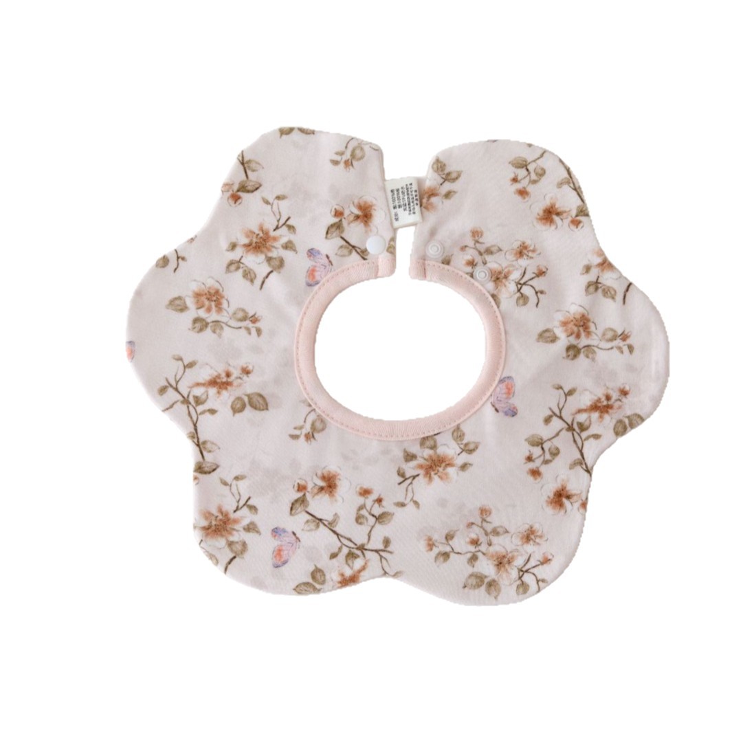 Baby saliva towel pure cotton A bib newborn baby boy and girl baby summer thin waterproof bib scarf