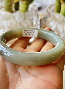 天然和田玉手镯56口黄口料原物实拍玉石手镯A货正品和田玉手镯子