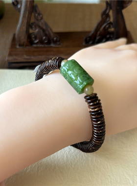 天然和田玉手链一物一图多款手工男女青金石手串南红搭配碧玉手串