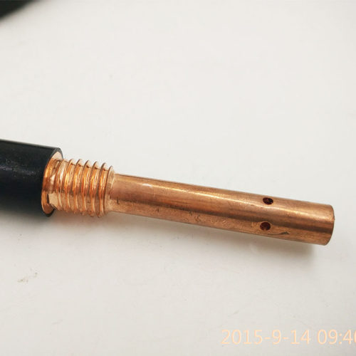 二氧焊枪配件弯管500A紫铜连杆保护嘴焊枪鹅颈 焊枪弯管 焊枪弯杆 - 图3