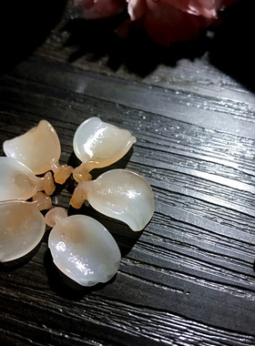 DIY迎春灯火琉璃料器插花发簪