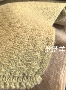 100山羊绒男女同款情侣款围巾保暖百搭简约纯色