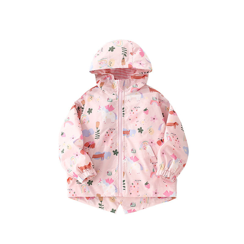 malwee女童外套秋冬新款欧美外贸童装拉链衫连帽长袖风衣儿童上衣,淘宝优惠券,粉丝福利购,淘宝优惠卷