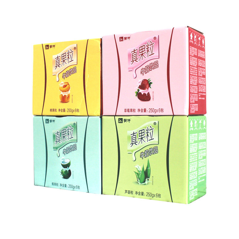 蒙牛真果粒混合口味缤纷礼盒牛奶 银河昆泰食品含乳饮料