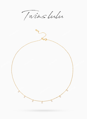 TWINSLULU简约氛围感流苏项链