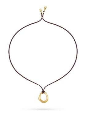 TWINSLULU高级简约椭圆形项链
