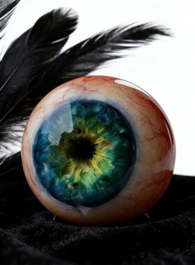 创意新Hyper-Realistic Monster Eye Decor怪兽眼装饰桌面摆件