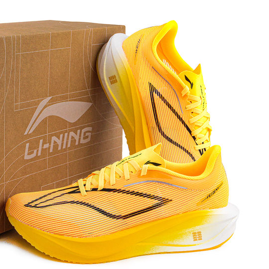 Мужские кроссовки Li Ning Feidian 5C с шелковой карбоновой пластиной и отскоком