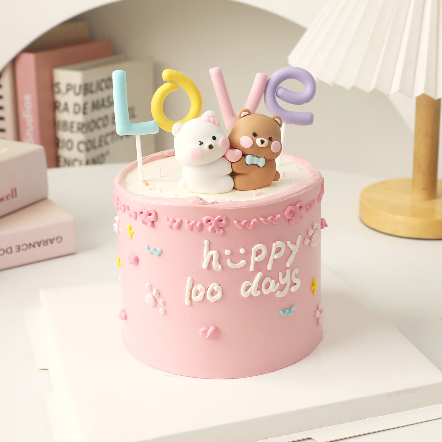 包邮网红情人节软胶小熊LOVE摆件插件甜品派对装扮 生日蛋糕装饰,淘宝优惠券,粉丝福利购,淘宝优惠卷