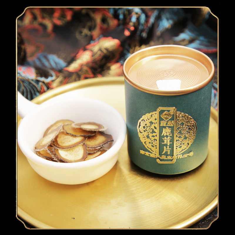 宜露半腊片鹿茸血片蜡片材泡酒料 宜露滋补养生鹿茸片