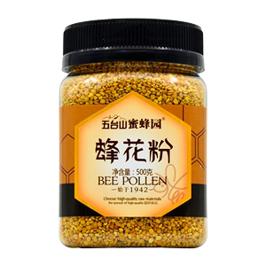 五台山蜜蜂园蜂花粉500g 天然正品食用非破壁食用百花蜂花粉颗粒