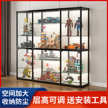 Home Lego Showcase Cabinet Handmade Cabinet Gift Transparent Glass Cabinet Toy Model Cabinet Trophy Display Cabinet of display case