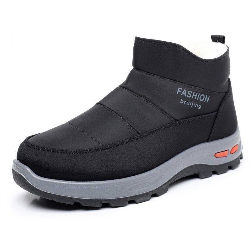啄木鸟高帮加厚保暖棉鞋男靴老北京布棉鞋冬中老年爸爸雪地靴,淘宝优惠券,粉丝福利购,淘宝优惠卷