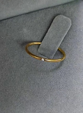 小小的1颗钻也太精致了吧