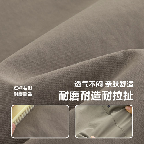 小象汉姆童装男童休闲裤儿童户外工装裤2026春装新款中大童弯刀裤 - 图3