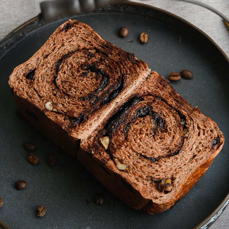 麦小辰 黑巧吐司牛奶面包早餐代营养饱腹零食低0手作休闲脂卡现做,淘宝优惠券,粉丝福利购,淘宝优惠卷