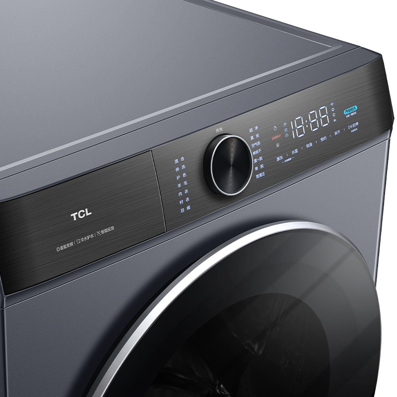 tcl直驱变频滚筒全自动kg洗洗衣机 tcl洗衣机洗衣机
