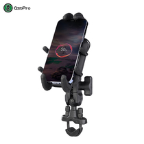 Five Piosopro Series Motorcycle Tubular 12 7-33mm Variable Diameter Chia Shell Wireless Charging Cell Phone Holder