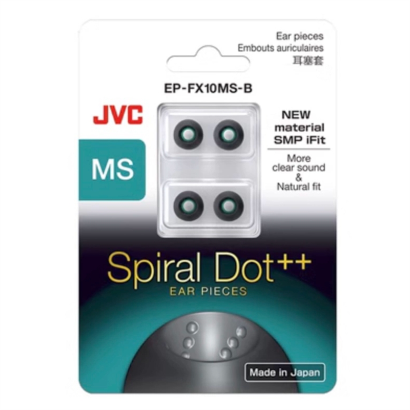 日本JVC螺旋套FX10金奖套Spiral dot++耳塞套耳机套硅胶耳帽-图0