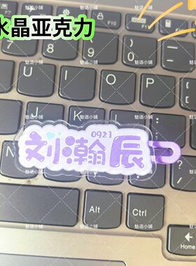 原创刘瀚辰名字趣味发夹创意可爱发卡刘海搞怪鸭嘴周发夹