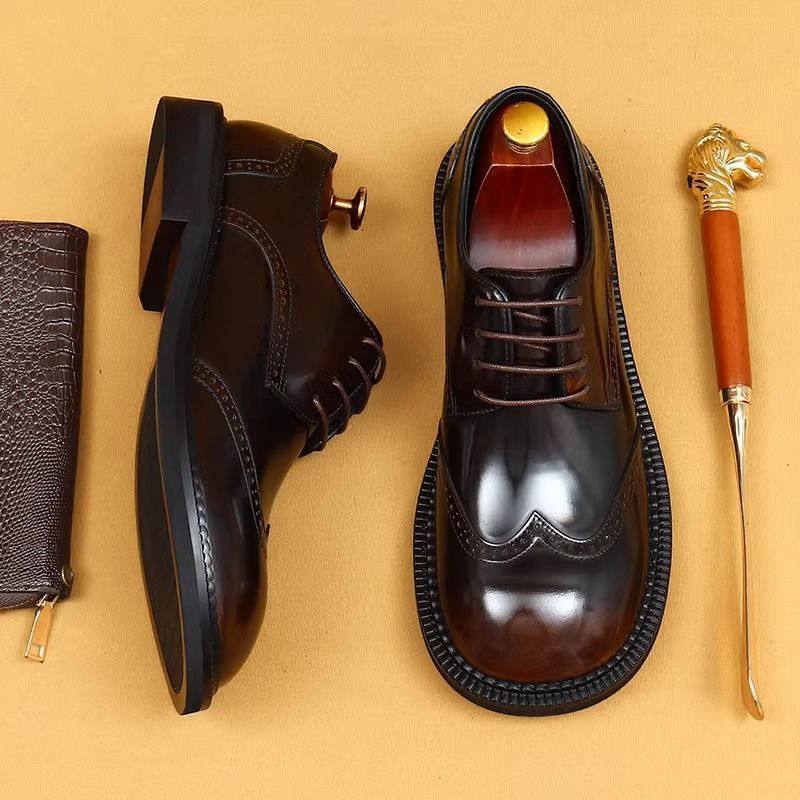 男士大头德比鞋潮款英伦风休闲商务正装皮鞋男通勤西装结婚新郎鞋,淘宝优惠券,粉丝福利购,淘宝优惠卷