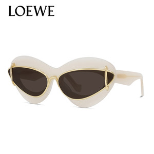 Loewe罗意威墨镜女24新款简约猫眼LW40119I韩版遮阳太阳眼镜