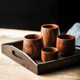 Japanese jujube wood cup handy cup tea cup