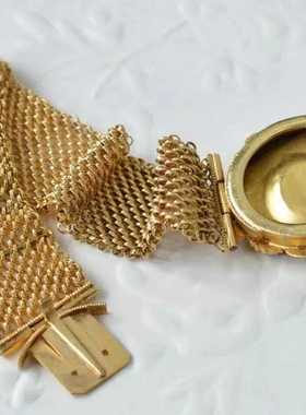 18k欧洲回流古董格鲁吉亚金手链