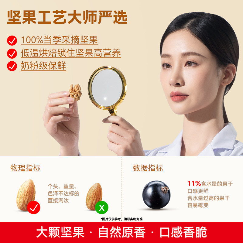 洽洽小黄袋每日750g恰恰混合坚果 洽洽食品混合坚果