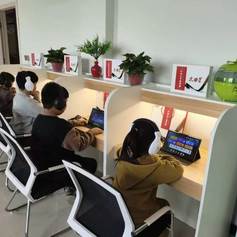 沉浸式学习桌自习室共享考研书桌隔断桌椅封闭式学生桌简约电脑桌,淘宝优惠券,粉丝福利购,淘宝优惠卷