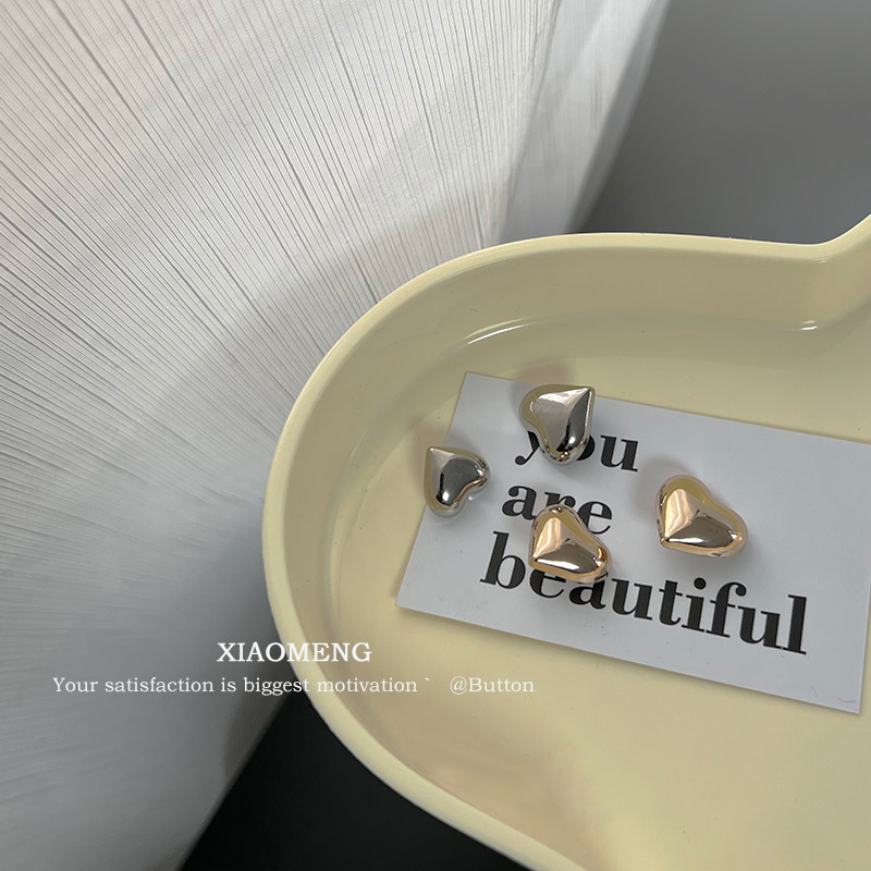 晓梦小香极简风金属纽扣桃心女针织开衫毛衣扣子小众设计钮扣金色,淘宝优惠券,粉丝福利购,淘宝优惠卷