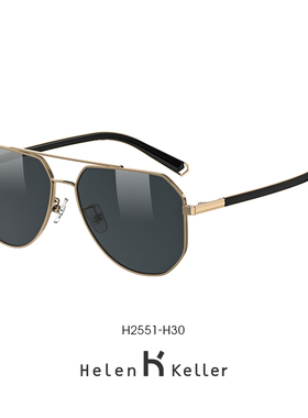 海伦凯勒王一博同款飞行镜墨镜男